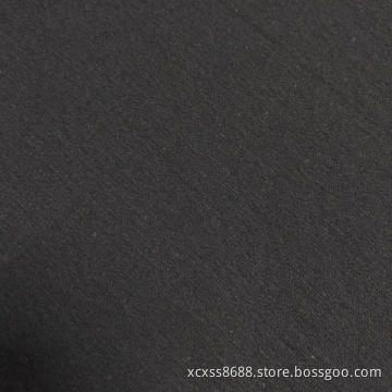 cheap wholesale spandex black french terry knit fabric